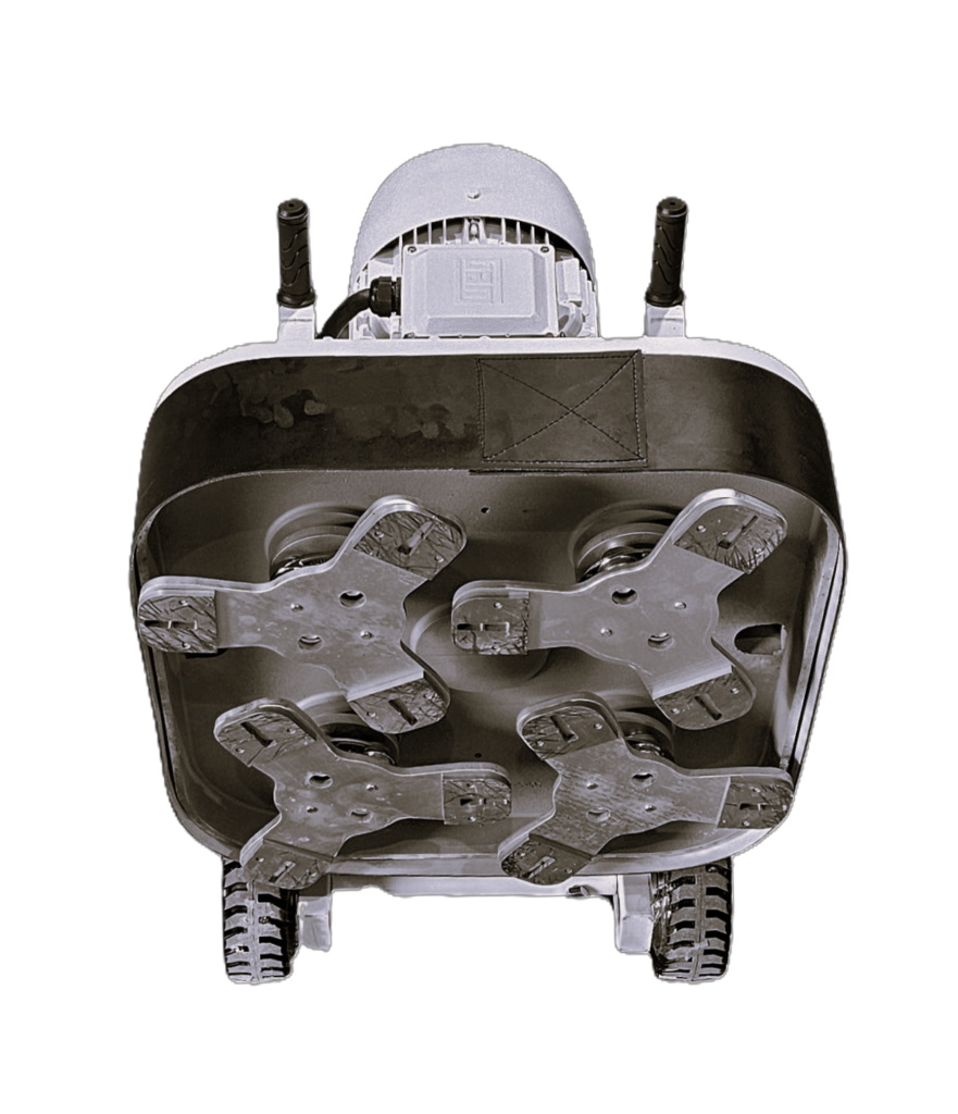 Electric Concrete Grinder-27"-PM SR bottol view